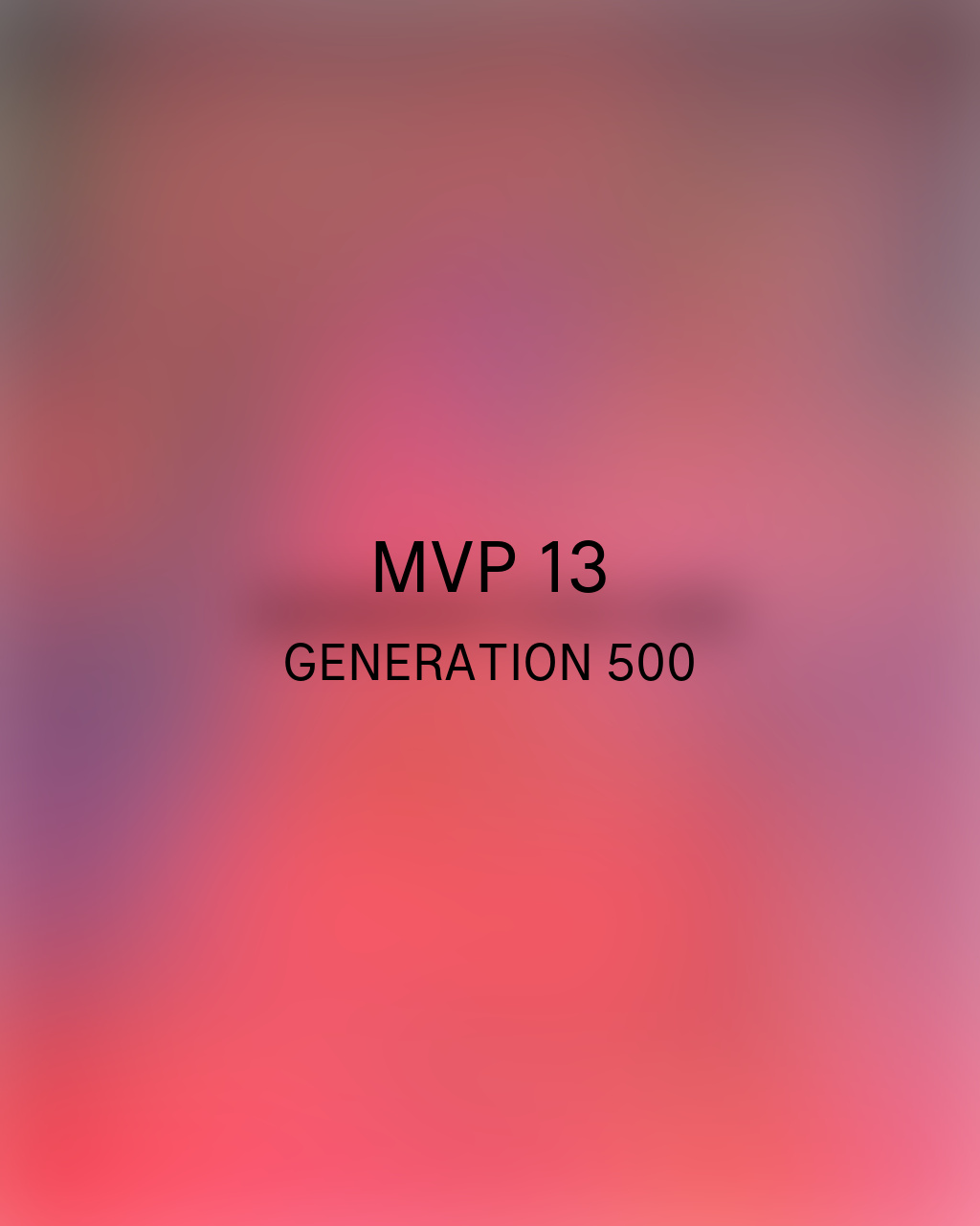 Most Valuable Painting MVP 13 thumbnail