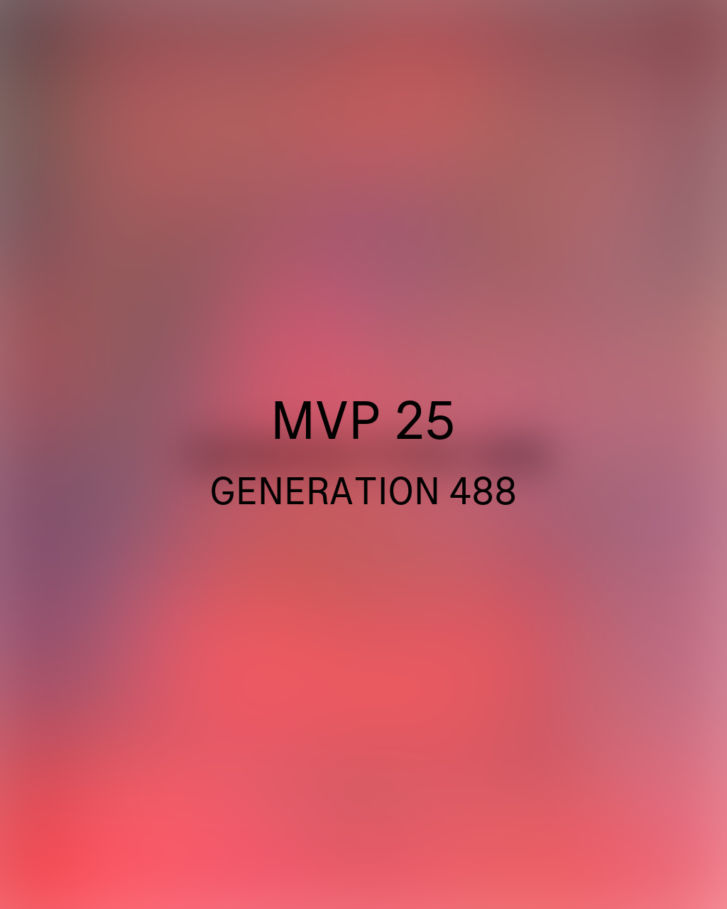 Most Valuable Painting MVP 25 thumbnail