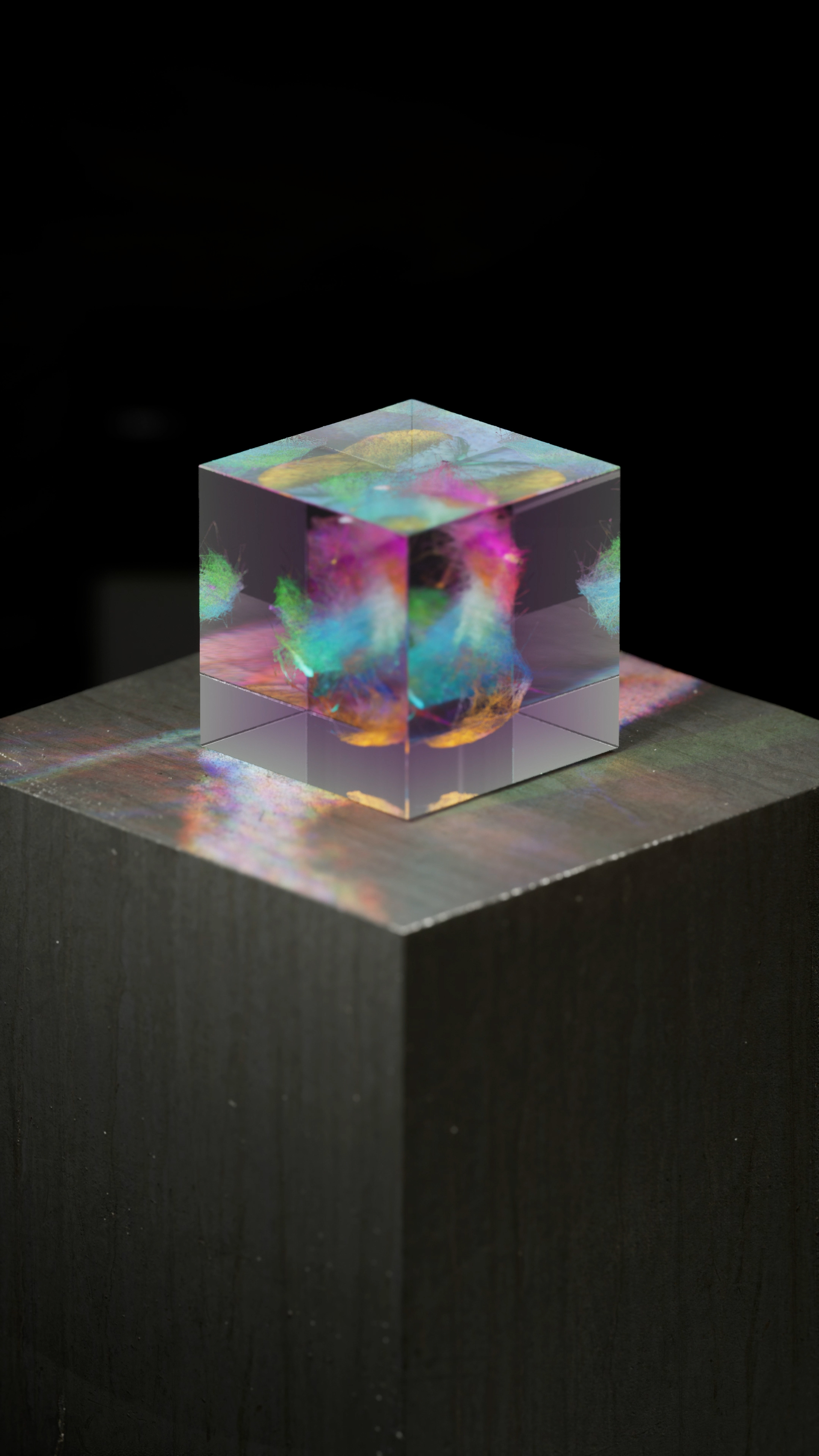 Unsupervised — Burned — Data Universe — MoMA — 3D